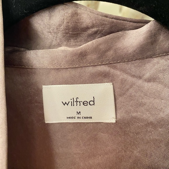 ARITZIA WILFRED Trapeze Blouse in Pine Bark - Picture 12 of 15